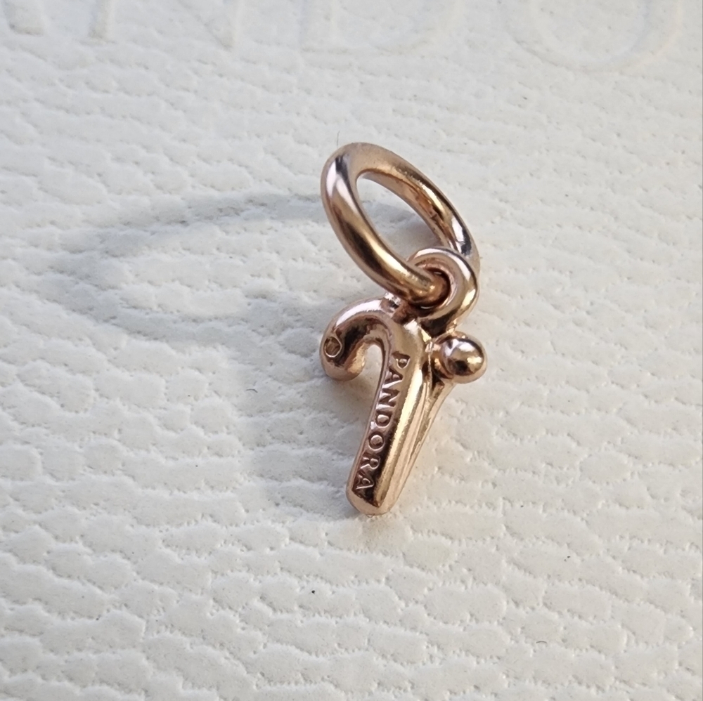 Pandora Letter R Script Alphabet Dangle Charm - Picture 4 of 6